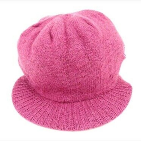 Burberry Knit Cap Purple Woman Authentic Used main image 5